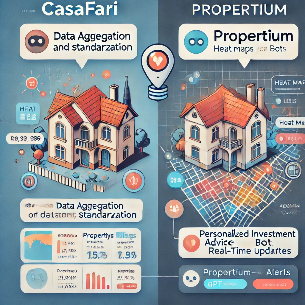 Casafari vs. Propertium: Qual Ferramenta de Investimento Imobiliário é Ideal para Você?